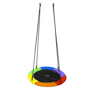 Hojdací kruh čapí hniezdo 110 cm multicolor