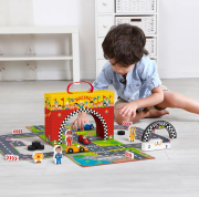 Závodná dráha v kufríku 34 ks