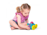 Pretekárske autíčko modré s vystreľovacími loptičkami Toomies