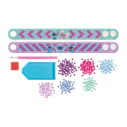 Diamantové maľovanie Stitch - výroba náramkov 2 ks