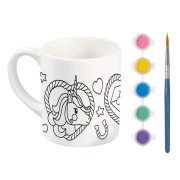 Jednorožec maľovanie hrnček Totum