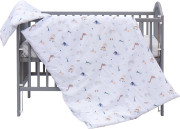 Obliečky do postieľky 2dielne Tura 90 x 120 cm Scarlett