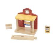 Drevená stanica batérie