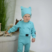 Rastúce body rebrované Turquoise - tyrkysová Esito