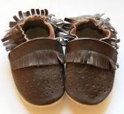 Kožené capáčky 12-18 m (21) 14,2 cm Capiki