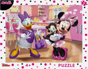 Puzzle doskové Minnie 37x29cm 40 dielikov v krabici