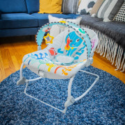 Lehátko hudobné vibračné Kick to It Opus do 18 kg Baby Einstein