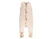 Celoročný spací vak s nohavicami Vintage Animals Sleepee Almond/Cream
