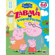 Zábava so samolepkami Prasiatko Peppa