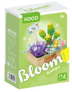 Stavebnica mini Kvetinový aranžmán sukulentov 232 dielikov Koco