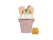 Sada na piesok vedierko so zmrzlinou Ocean Dreams Pink Little Dutch