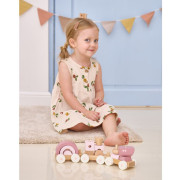 Drevený vláčik líška