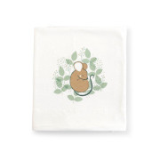 3-dielna bavlnená sada do kolísky 60x120 cm bonjourbébé