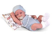 Realistická bábika bábätko s celovinylovým telom 42 cm Lui 50409 Antonio Juan
