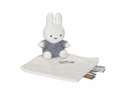 Muchláčik králiček Miffy Fluffy Blue Little Dutch