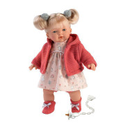 Realistická bábika Aitana so zvukmi a mäkkým látkovým telom 33 cm Llorens