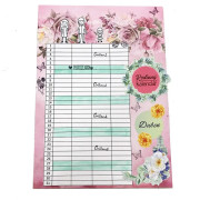 Diárové pečiatky Stampo Bullet Journal 67 ks - Rodinný kalendár Aladine