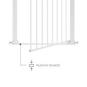 Zábrana do dverí Safe Snap White Kinderkraft