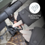 Multifunkčný popruh so skobou Deluxe 2 ks Black Zopa