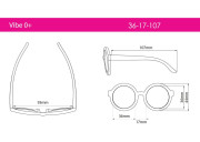 Slnečné okuliare Vibe Matte 0+