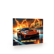 Dosky na číslice auto 2