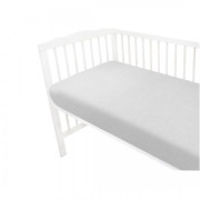 Mušelínové prestieradlo do postieľky 60 x 120 cm Nature double Baby Nellys
