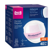 Vložky do podprsenky antibakteriálne Discreet Elegance 40 ks bielej Lovi