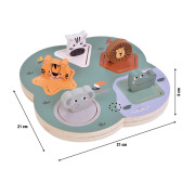 3D puzzle so zvukmi zvierat Safari small foot