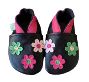 Kožené capáčky Barefoot Veľ. M (6-12 mes.) Hopi Hop