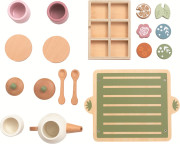 Drevený čajový set 2Kids Toys