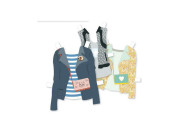 Súprava vystrihovačiek Veľká šatňa Djeco