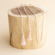 Hodvábna šnúrka k rolničkám - staroružová