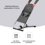 Lehátko hojdacia Mimi Grey do 9 kg Kinderkraft
