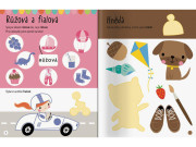 Veľké samolepky pre malé ruky Farby a tvary