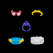 Squish a longs sada 14 figúrok