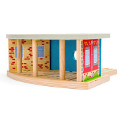 Trojité depo s bránou Bigjigs Rail