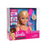 Barbie česacia hlava - blonďavá