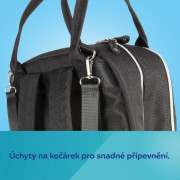 Multifunkčný prebaľovací batoh čierny Canpol babies