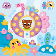 My arts&crafts Kreatívna sada Štrasové kamienky a nálepky Zvieratká Janod