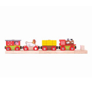 Vláčik farma + 3 koľaje Bigjigs Rail