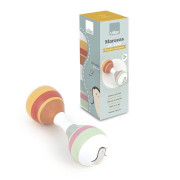 Drevená dvojitá rumba guľa Zvieratá sveta Sarah Betz Vilac