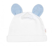 Pletená sada oblečenia pre bábätko Star 5dielna modrá Baby Nellys