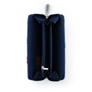 Dámska peňaženka Mony L Navy Flowers