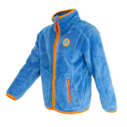 Mikina chlapčenská chlpatá so stojačikom modrá Pidilidi