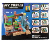 Veľká magnetická stavebnica Minecraft Iron Diamond Gold TNT 220 ks