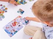 Vééliké Puzzle loto Ročné obdobie KukiKuk