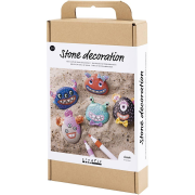 Kreatívna sada Craft Kit Stone Decoration Monster Creativ Company