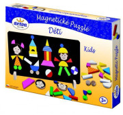 Magnetické puzzle deti