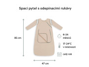 Celoročný spací vak s odopínacími rukávmi Sleepee Limitovaná edícia