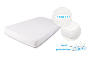 Prestieradlo nepremokavé Tencel Biele 60x120 cm BABYMATEX